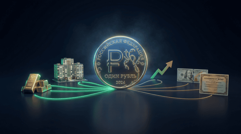 «Судьба рубля» — калькулятор инфляции и доходности 20 активов с 2003 года